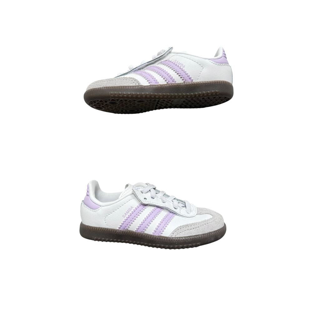 Adidas Purple Samba OG Sneakers Size 7C - Picture 3 of 8